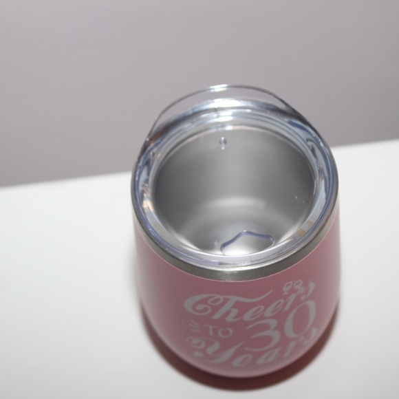 Cheers to 30 Years Insulated Wine Tumbler NEW 30th Birthday - Picture 4 of 5